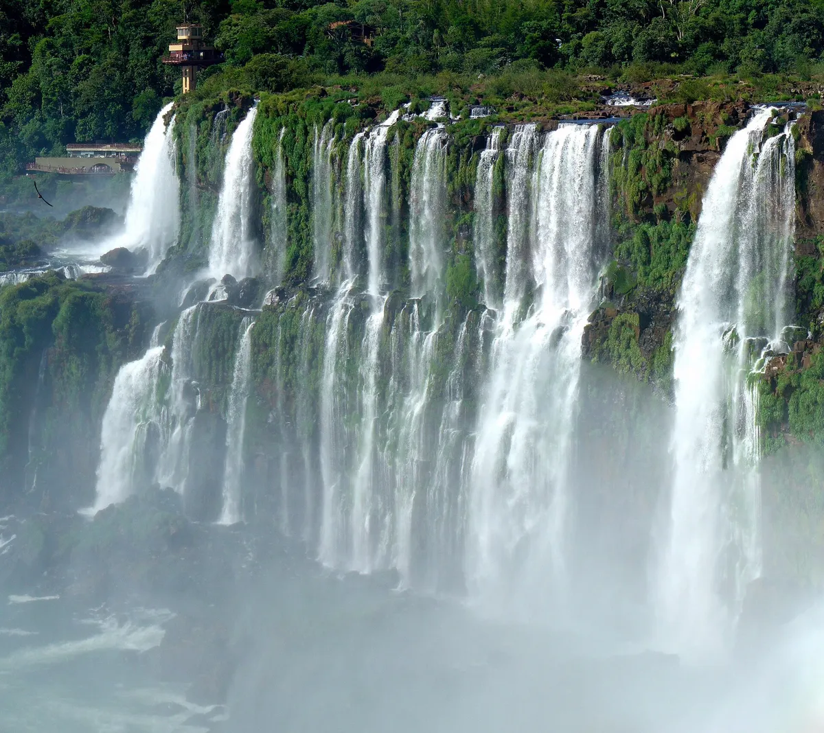 The Devil's Throat cataract at Iguaçu