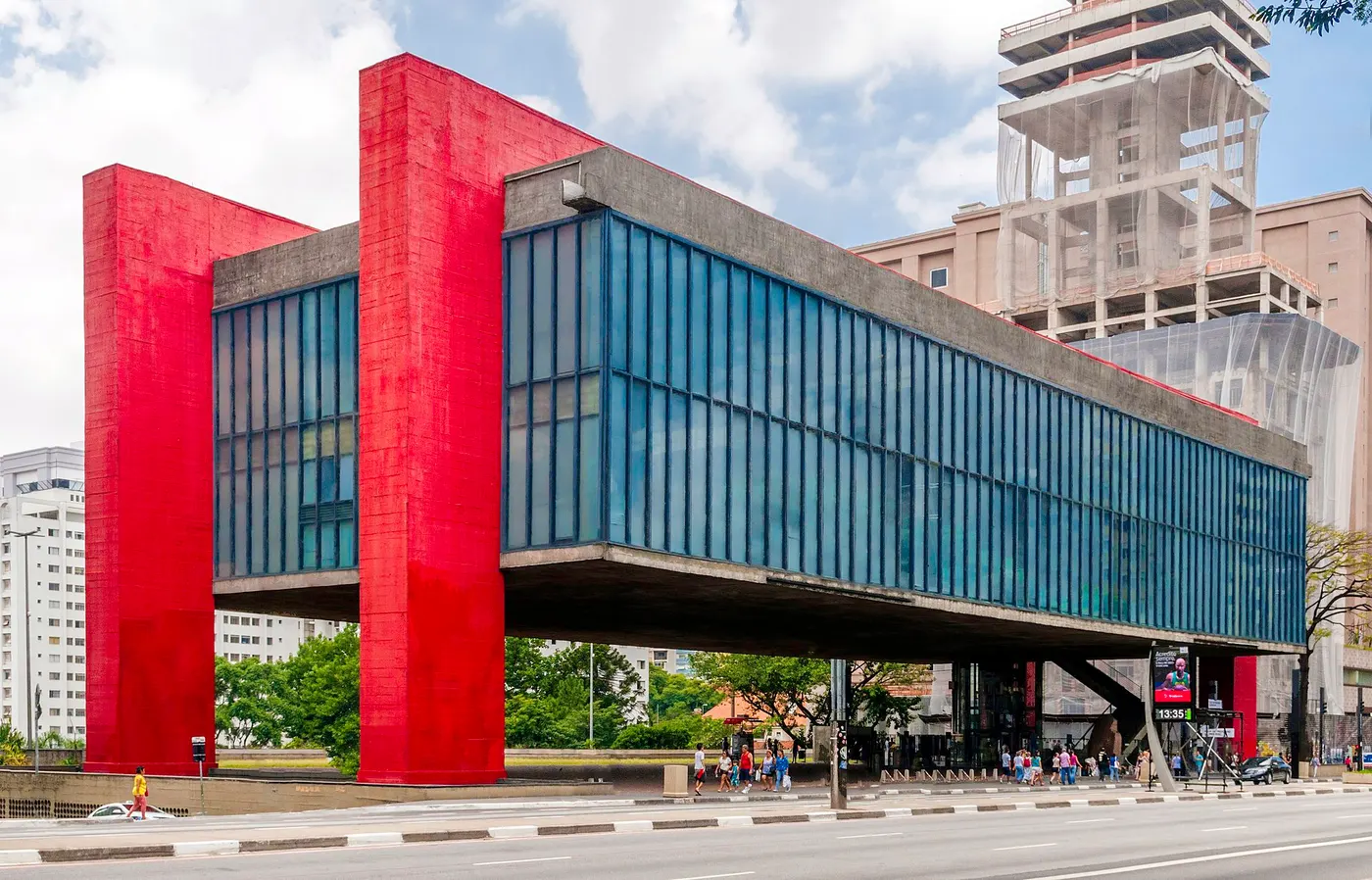 The MASP museum on Avenida Paulista